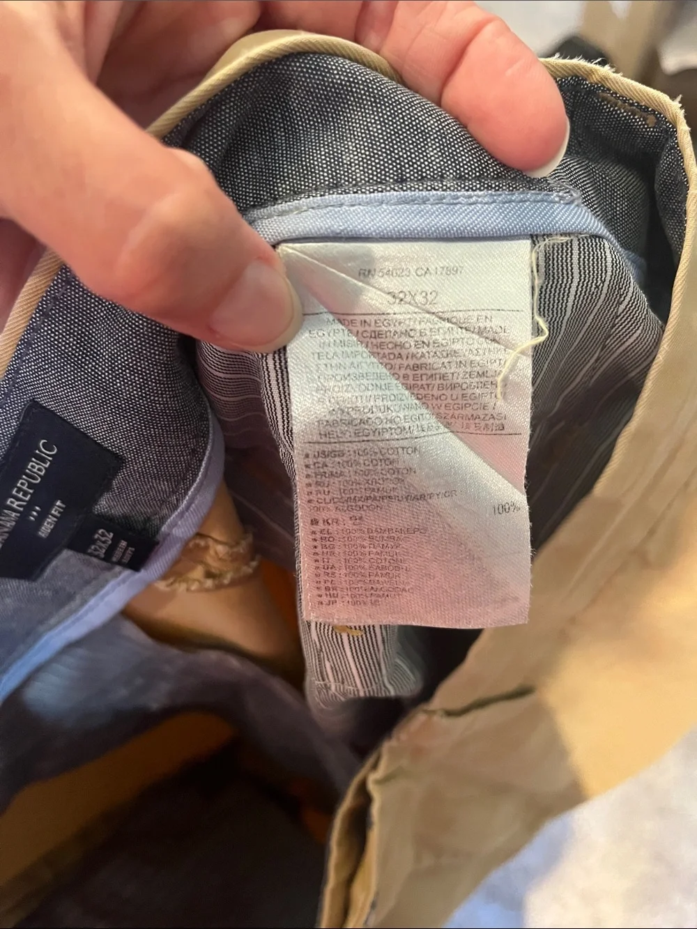 Banana Republic Men's Tan Chinos
